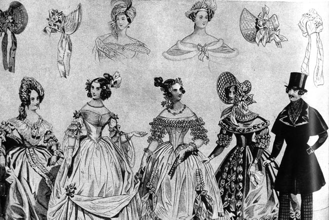 Шляпы: модные тенденции 18- 19 века